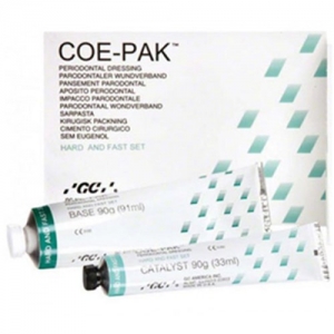 GC Coe Pak Periodontal Paste Fast Set Tubes (base & catalyst)