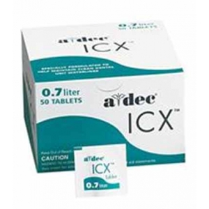 Adec ICX Tablets 0.7L (50) Light Blue Waterline Tablets