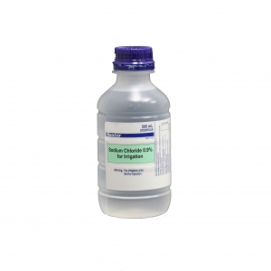Baxter Sodium Chloride 0.9% Irrigation 500ml Bottle - AHF7123