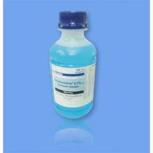 Baxter Chlorhexidine 0.1% Blue 100ml Bottle - AHF7978