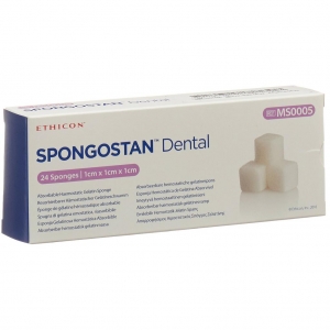 ETHICON Spongostan Dental 1x1x1cm (24 Sponges) MS0005