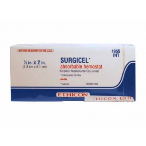 SURGICEL 1.2cm x 5cm (12)