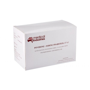 Povidone-Iodine Swabstick 3'S (25)