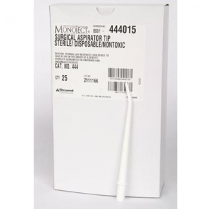 MONOJECT ARGYLE Surgical Aspirator Tip (25) Sterile 8881444015 - NLA