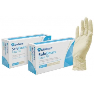 Medicom SafeBasics X-Large Latex Glove (100) Powder Free