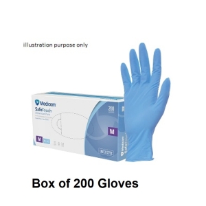 Medicom SafeTouch Advanced Pure SMALL Nitrile Gloves (200)