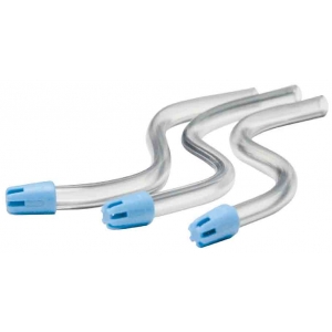 Medicom Saliva Ejector (100) Clear/Blue Tip