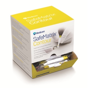 Medicom SafeMatrix Contour Band 4.5mm Narrow (50/pcs) Yellow 30060