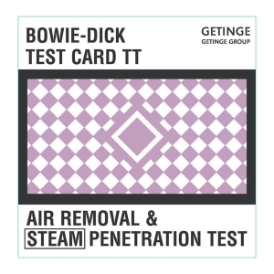 Getinge Assured Bowie Dick Test Cards (15/pcs) Table Top 6005500588