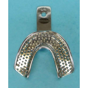 AINSWORTH S/Steel Impression Tray perforated Medium Lower