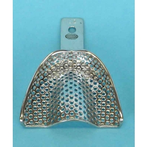 AINSWORTH S/Steel Impression Tray Perforated Medium Upper