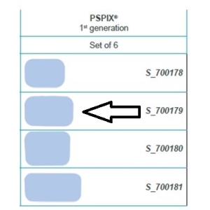 Acteon PSPIX Gen 1 Imaging Plates Size 1 (6/pcs)