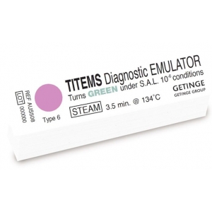 Getinge Titems Diagnostic Emulator 3.5min 134°C Class 6 (250)