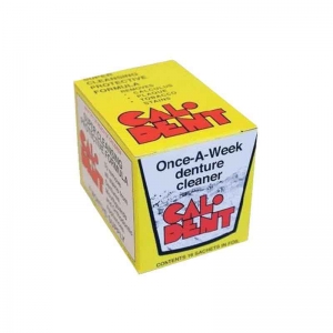 Caldent Denture Cleanser Sachets - Carton (12x boxes/16x pcs)