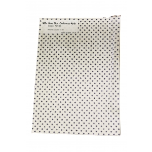 CELLONAPS BLUE STARS Lined 4ply Dental Bib (1000) 200 x 280mm