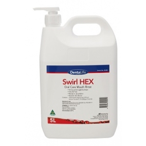 Dentalife Swirl Hex Chlorhexidine 0.2% Rinse 5-litre