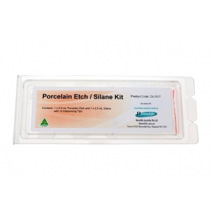 DENTALIFE Porcelain Etch 2.5ml & Silane 2.5ml Syringe Kit - While Stocks Last 