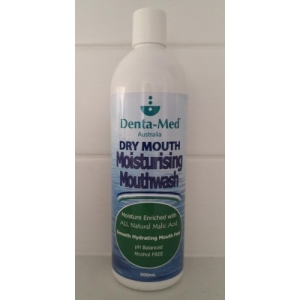 DENTA-MED Dry Mouth Moisturising Mouthwash 500ml