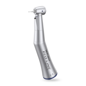 MK-DENT Eco Line Fibre-Optic Contra-Angle Handpiece (suit FG Burs) 1:1 Blue Band