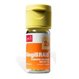 Gingibraid APS Impregnated 2a-Medium Yellow/Green Retraction Cord 183cm