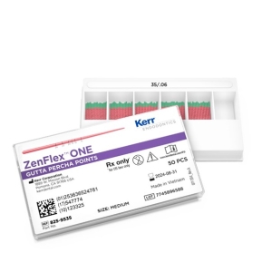 Kerr ZenFlex ONE #35/.06 GP Points (50/pcs) Medium-Green