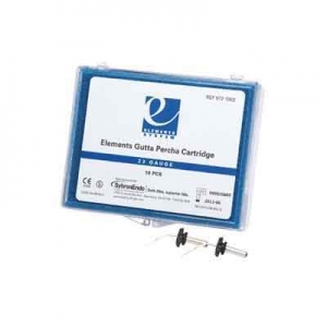 Kerr Elements Gutta Percha Cartridges Silver 23G Medium (10)