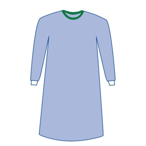 Medline A2 Eclipse Large Non-Reinforced Gown with Hand Towel (30) Sterile DYNJP2001
