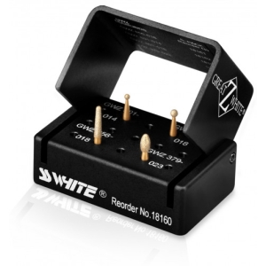 SSW Great White Z Diamond Bur Kit 18160 (FG) Zirconia Adjustment
