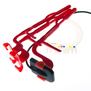TrollByte Kimera GC Red - Horizontal Bite Wing (HBW) X-Ray Holder (3)
