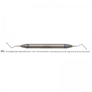 NORDENT ENDODONTIC EXCAVATOR #31L Standard Handle