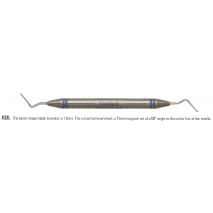NORDENT ENDODONTIC EXCAVATOR #32L Standard Handle