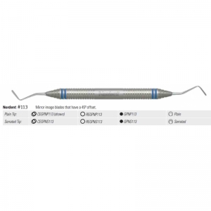 NORDENT Cord Packer Serrated #N113 Standard Handle