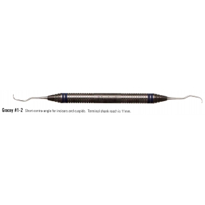 NORDENT CURETTE GRACEY #1-2 Standard Handle