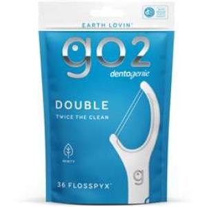 go2 Dentagenie FlossPyx Double Tape (36) Flossers