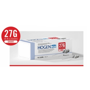 HOGEN spitze 27G x 21mm Dental Cartridge Needles (100/pcs)
