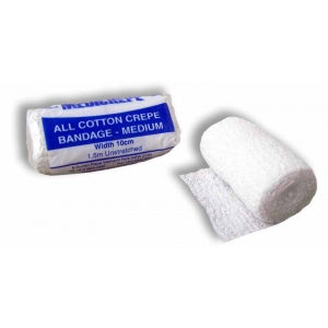 Medicrepe Cotton Bandage 10cm x 1.6m (12)