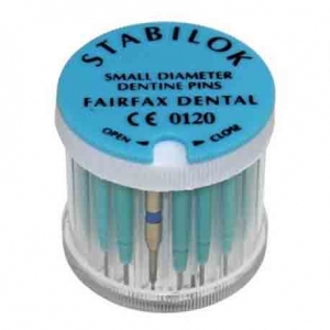 STABILOK BLUE STAINLESS STEEL PINS SMALL (20) - NLA