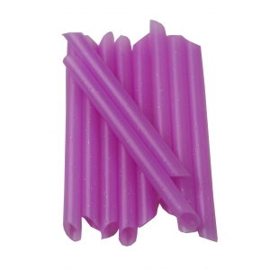 BIO-D Aspirator Tubes 11mm Non-Vented Sparkle (100) Tiffany Blue NLA