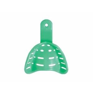 UNIDENT Medium Upper Edentulous Impression Trays (12) Green