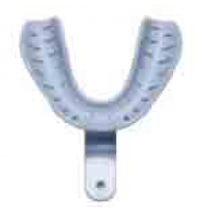 ASTEK Transform Impression Trays Edentulous Medium Lower Blue #9