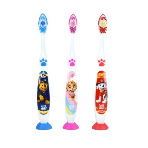 Caredent Paw Patrol Soft Toothbrush with Suction Cup (6/pcs)