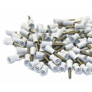OnGard Rubber Prophy Cups RA Latch (144) White