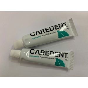 Caredent Adult Spearmint Fluoride Toothpaste 45g