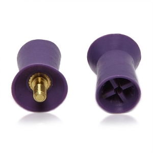 OnGard Prophy Cups Screw-In Purple Medium (100) Latex Free
