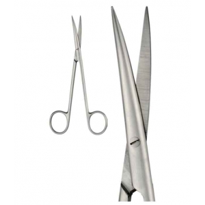 ONGARD Lite-Touch Gum Scissor Curved Metzenbaum Pointed Edge 14.5cm