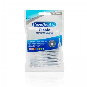 Caredent Picnix #5 Interproximal Brush 0.8mm Yellow (20x6) - While Stocks Last