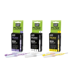 Caredent Eco Picnix Interdental Brush - Retail Packs