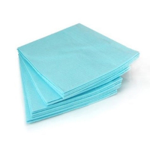 DIAGURU 4-Ply Dental Bibs -Large Blue 33 cm x 45 cm (500)