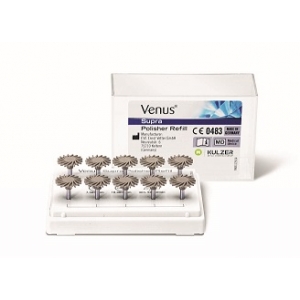 Kulzer Venus Supra Gloss Polisher Grey Twist Disc Refill (10)