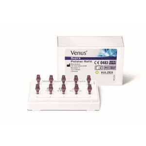 Kulzer Venus Supra Pre Polisher Red Twist Brush Refill (10)